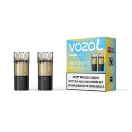 Cartus Vozol Switch Pro POD - Banana Ice (2 buc) 0 mg
