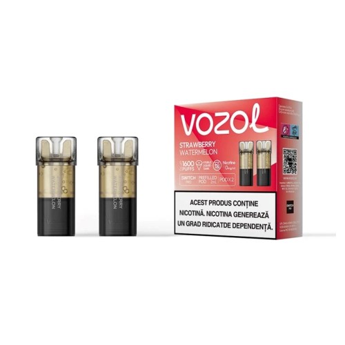 Cartus Vozol Switch Pro POD - Strawberry Watermelon (2 buc) 0 mg