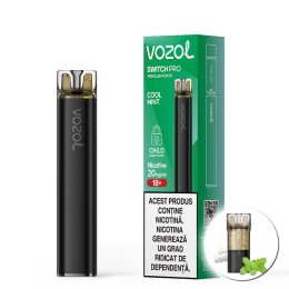 Kit Vozol Switch Pro reincarcabil - Cool Mint 20 mg
