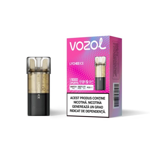 Cartus Vozol Switch Pro POD - Lychee Ice (1 buc) 20 mg