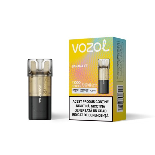 Cartus Vozol Switch Pro POD - Banana Ice (1 buc) 20 mg