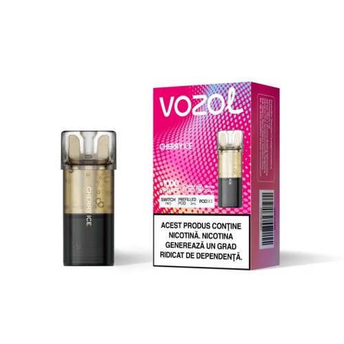 Cartus Vozol Switch Pro POD - Cherry Ice (1 buc) 20 mg