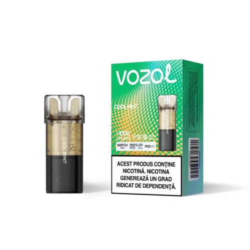 Cartus Vozol Switch Pro POD - Cool Mint (1 buc) 20 mg