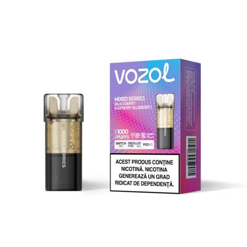 Cartus Vozol Switch Pro POD - Mixed Berries (1 buc) 20 mg