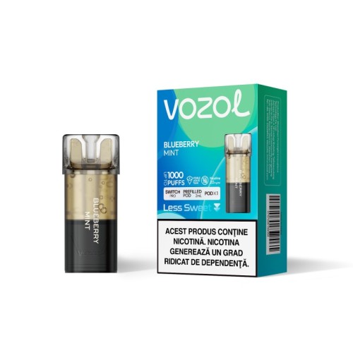 Cartus Vozol Switch Pro POD - Blueberry Mint (1 buc) 20 mg