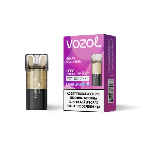 Cartus Vozol Switch Pro POD - Grape Blackberry (1 buc) 20 mg