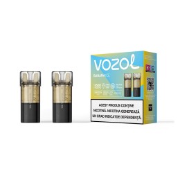Cartus Vozol Switch Pro POD - Banana Ice (2 buc) 20 mg