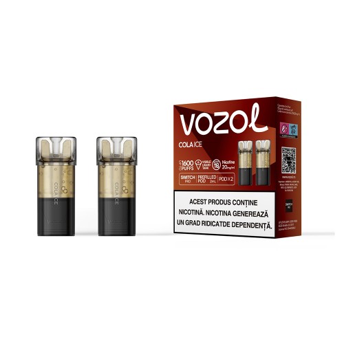 Cartus Vozol Switch Pro POD - Cola Ice (2 buc) 20 mg