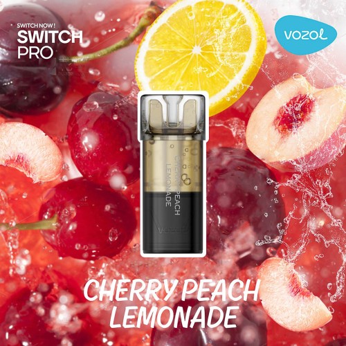 Cartus Vozol Switch Pro POD - Cherry Peach Lemonade (2 buc) 20 mg