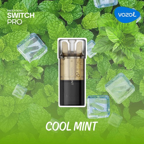 Cartus Vozol Switch Pro POD - Cool Mint (2 buc) 20 mg