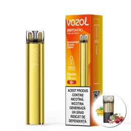 Kit Vozol Switch Pro reincarcabil - Dragon Fruit Banana Cherry 20 mg