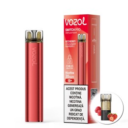 Kit Vozol Switch Pro reincarcabil - Red Berry 20 mg