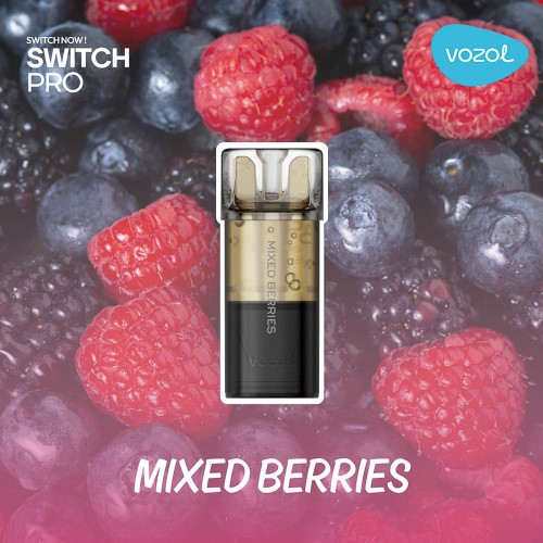 Cartus Vozol Switch Pro POD - Mixed Berries (2 buc) 20 mg