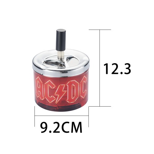 Scrumiera metalica Champ - AC/DC Push