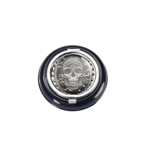 Mini scrumiera metalica - Champ Pocket Skull Ashtray