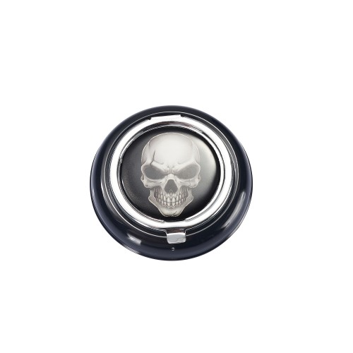 Mini scrumiera metalica - Champ Pocket Skull Ashtray