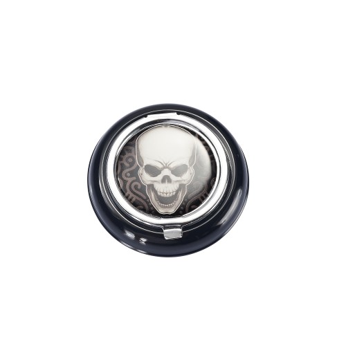 Mini scrumiera metalica - Champ Pocket Skull Ashtray