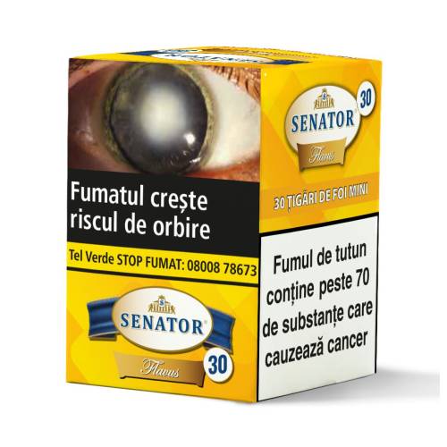 Tigari de foi - Senator Mini Cigars FLAVUS 75g (30)