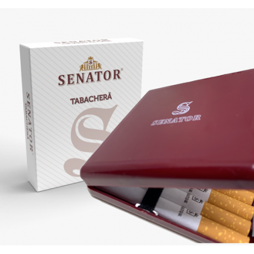 Tabachera clasica SENATOR - Brown