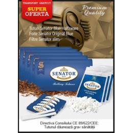 Pachet RYO Senator BLUE Halfzware (Oferta)