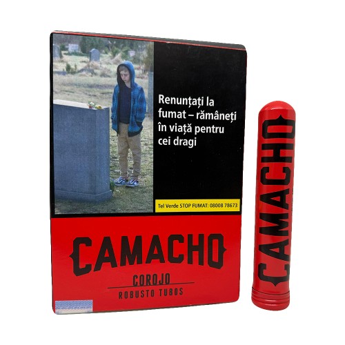 CAMACHO Corojo Robusto Tubos (4)