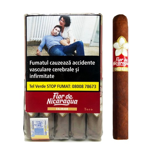 JDN Flor de Nicaragua Colorado Toro (10)
