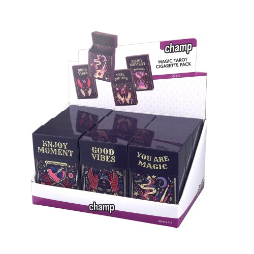 Tabachera Champ - pachet tigari Magic Tarot Click BOXX (20)