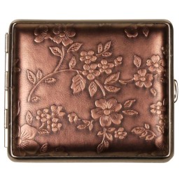 Tabachera din piele naturala Von Hofe - Bronze (18) (604641)