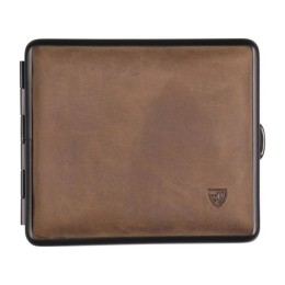 Tabachera din piele naturala Von Hofe - Brown (18) (605626)