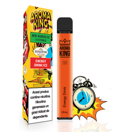Mini narghilea electronica de unica folosinta Aroma KING - Tiger Blood (700 pufuri) 20 mg