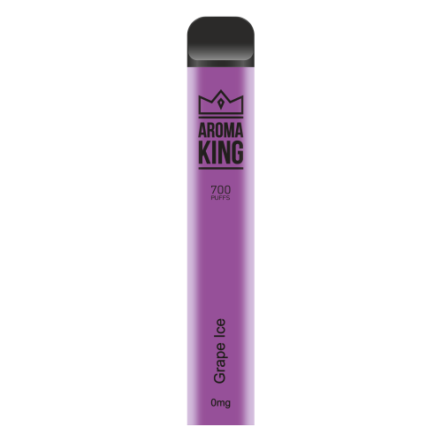 Mini narghilea electronica de unica folosinta AK by Senator - Grape Ice (700 pufuri) 0 mg