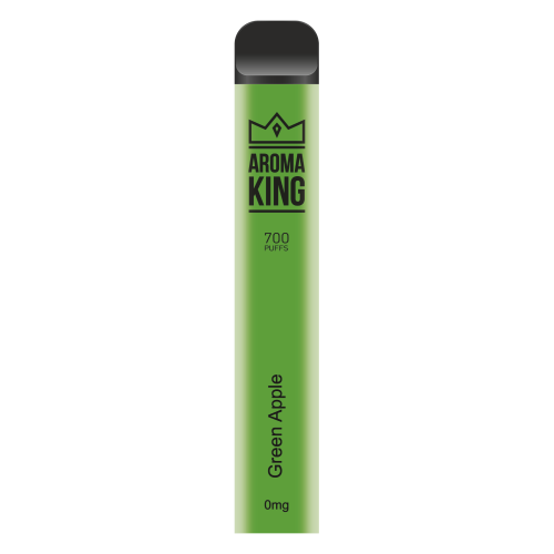 Mini narghilea electronica de unica folosinta AK by Senator - Green Apple (700 pufuri) 0 mg