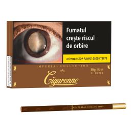 Tigarete - Cigaronne BIG BOSS XL Filter Brown (20)