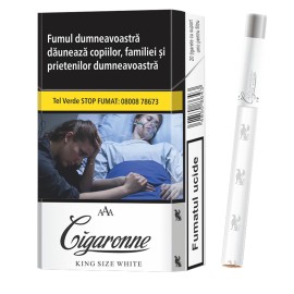 Tigarete - Cigaronne King Size WHITE