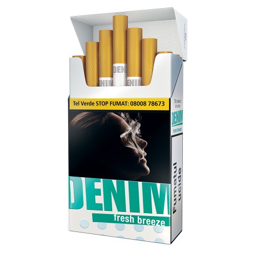 Tigarete - Denim FRESH BREEZE 100s