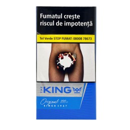 Tigarete - The KING Original BLUE 100s