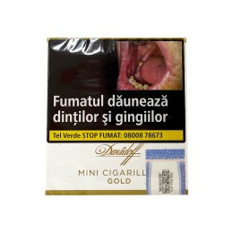 Tigari de foi Davidoff - Mini Cigarillos GOLD (10)