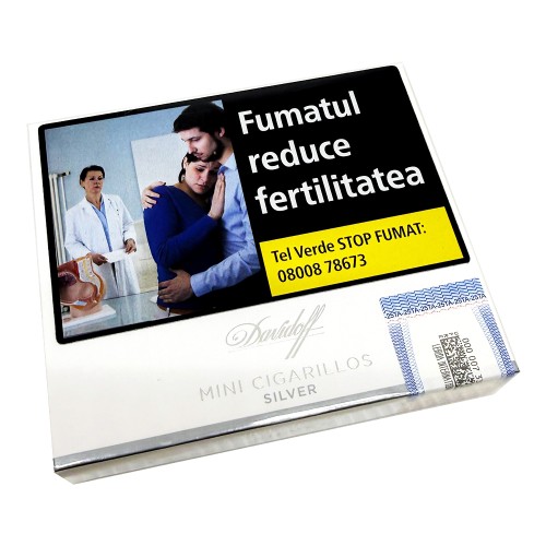 Tigari de foi Davidoff - Mini Cigarillos SILVER (20)