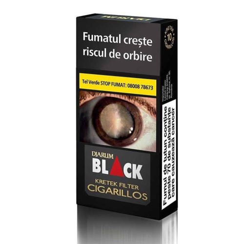 Tigari de foi cu filtru - Djarum Black (10)