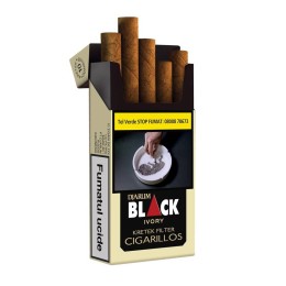 Tigari de foi cu filtru - Djarum Black Ivory (10)