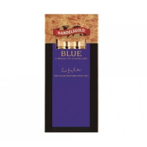 Tigari de foi Handelsgold - Wood Tip BLUE (5)