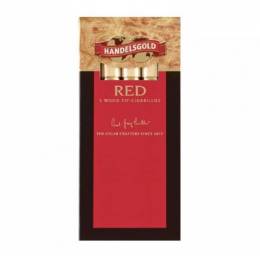 Tigari de foi Handelsgold - Wood Tip RED (5)