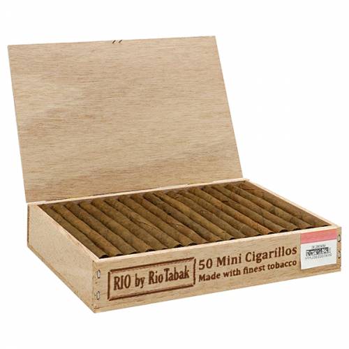 Tigari de foi RIO by Rio Tabak - Mini Cigarillos (50)