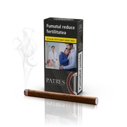 Mini cigarillos cu filtru - Patres BLACK by Senator (10)
