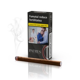 Mini cigarillos cu filtru - Patres BLACK by Senator (10)