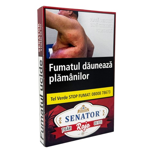 Tigari de foi - Senator ROJO (Cherry) 47,5g (5)