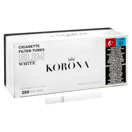 Tuburi tigari Korona SLIM - White (250)