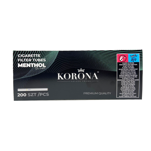 Tuburi tigari Korona Menthol (De Luxe) - (200)