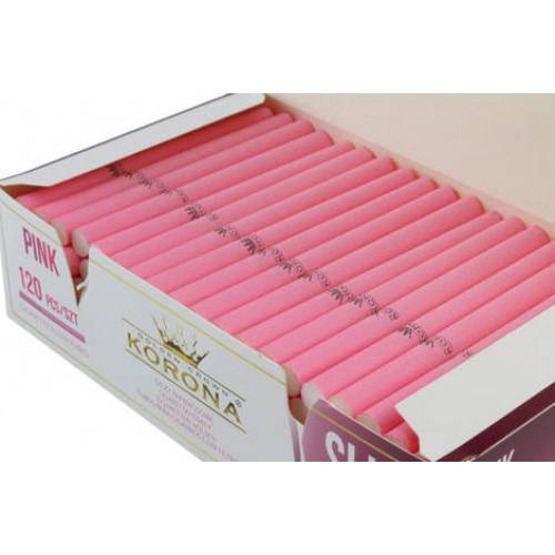 Tuburi tigari Korona SLIM - Full Pink (120)