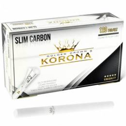 Tuburi tigari Korona SLIM - White Carbon (120)